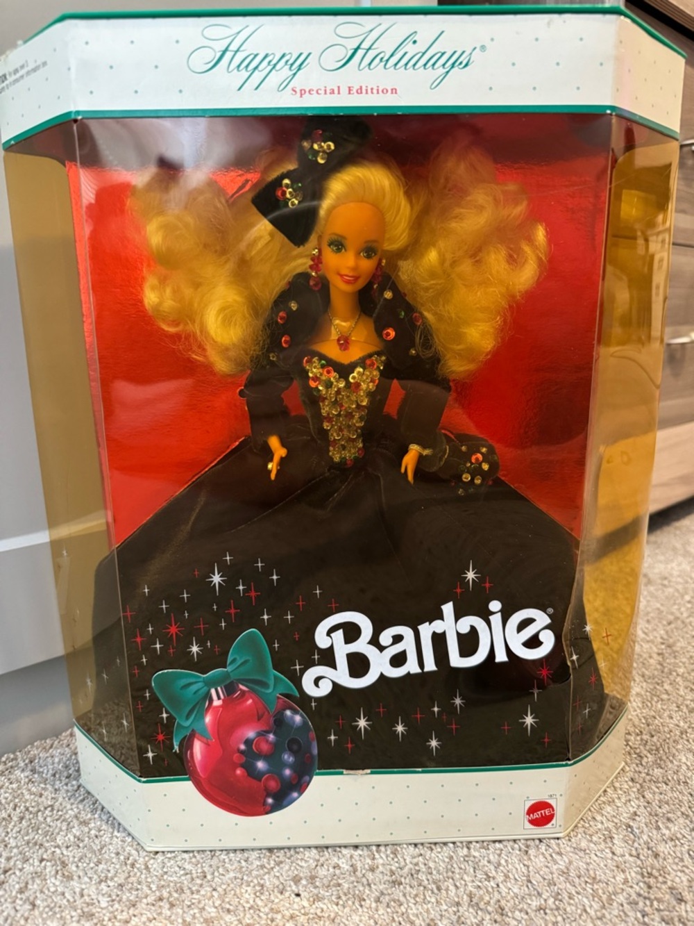 Happy Holidays Barbie 1991
